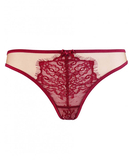 Axami Sexy Malaga Loca burgundy thong