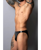 Male Power Liquid Onyx melnas matētas atvērtas apakšbikses