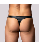 Male Power Liquid Onyx melni matēti stringi