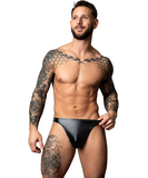 Male Power Liquid Onyx melni matēti stringi