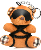 Master Series Bound Kinky Teddy Bear Keychain