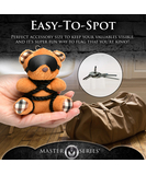 Master Series Bound Kinky Teddy Bear raktų pakabukas