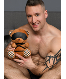 Master Series Bound Kinky Teddy Bear pliušinis meškiukas