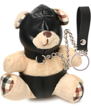 Master Series Hooded Kinky Teddy Bear raktų pakabukas