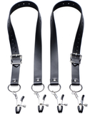 Master Series Labia Spreader Straps With Clamps