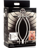 Master Series Pussy Tugger тиски с цепью для вульвы