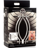 Master Series Pussy Tugger adjustable vulva clamp with leash