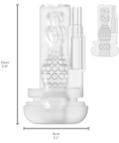 Masturs vaihdettava mansetti masturbaattorille Eloa