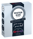 Mister Size 3 size condom pack (3 pcs)