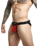 MOB DNGEON Red Peekaboo Jockstrap