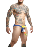 MOB Tucan blue funny mens bikini briefs