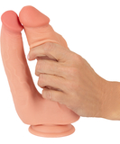 Nature Skin Lifelike TPE Double Dildo Bendable