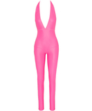 Cottelli Lingerie neon pink matte look catsuit