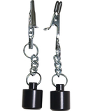 Sextreme nipple clamps with weights