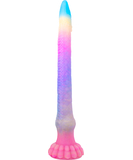 NMC ZONE Series TentaEel Large Glow-in-the-Dark Fantasy Silicone Dildo