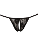 NO:XQSE black crotchless G-string