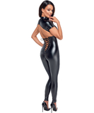 Noir Handmade balck matte look catsuit