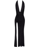 Noir Handmade Kink Royal F373 черное мерцающее платье
