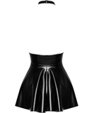 Noir Handmade Orgia черное матовое платье мини с кружевом