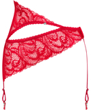 Obsessive Atenica red lace garter belt