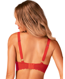 Obsessive Belovya red bra