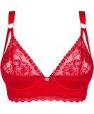 Obsessive Belovya red bra