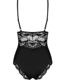 Obsessive черный боди с кружевом