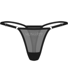 Obsessive черные стринги Hungry?