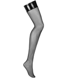 Obsessive Darkie Black Suspender Stockings