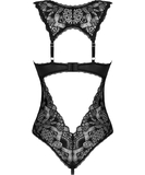 Obsessive Donna Dream black crotchless bodysuit