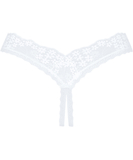 Obsessive Heavenlly white crotchless string