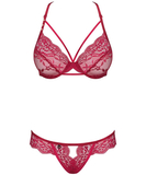 Obsessive Ivetta red lingerie set