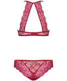 Obsessive Ivetta red lingerie set