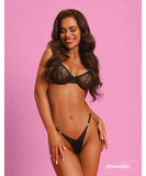 Obsessive Olianna juodų apatinių komplektas