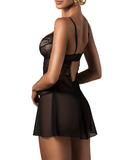 Obsessive Perisia черный прозрачный беби-долл