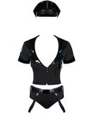 Obsessive policewoman erotic set