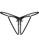 Obsessive Selisme crotchless G-string with pearls