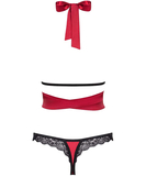 Obsessive Sensuelia red lingerie set