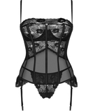 Obsessive Serena Love black basque with string