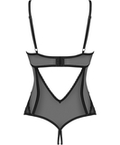 Obsessive Czarne body bez krocza Serena Love