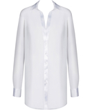 Obsessive Stellya white sheer mesh dressing gown