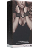 Ouch! Elegance skórzane kajdanki