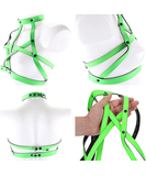 Ouch! Glow In The Dark Bralette Harness