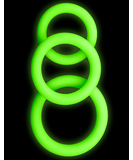 Ouch! tamsoje šviečiantys penio žiedai