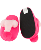 OV pink plush penis slippers