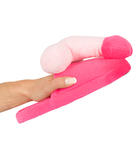 OV pink plush penis slippers