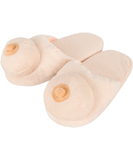 OV plush boob slippers