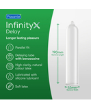 Pasante Infinity X Delay prezerwatywy (12 szt.)