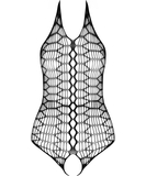 Passion BS087 net crotchless bodysuit