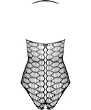 Passion BS087 net crotchless bodysuit